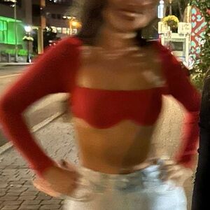 Princess Polly Red Top